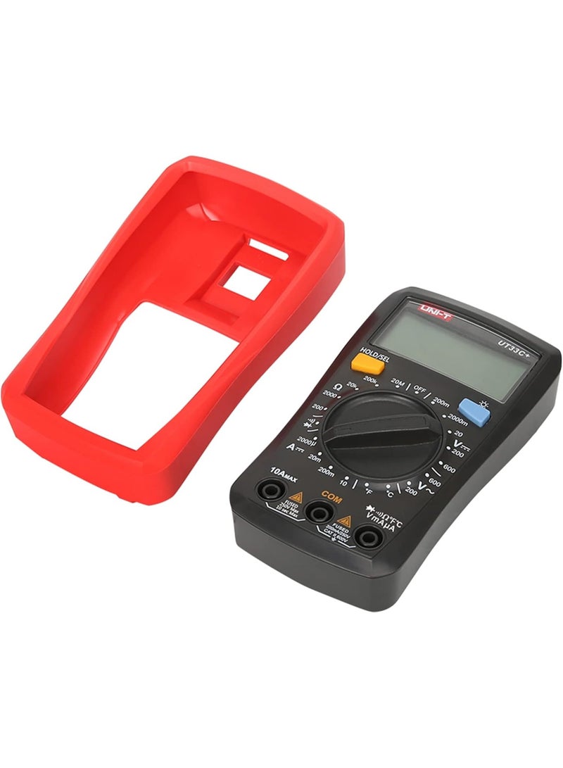 UNI-T UT33C+ Digital Multimeter – Portable High Accuracy Electrical Tester for Voltage, Current, Resistance & Continuity – Compact Professional Measuring Device - Image 3